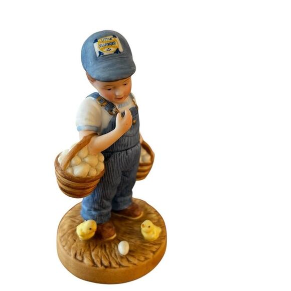 COUNTRY STORE, LIMITED EDITION “ Little Farmers” porcelain figurine - Picture 7 of 9
